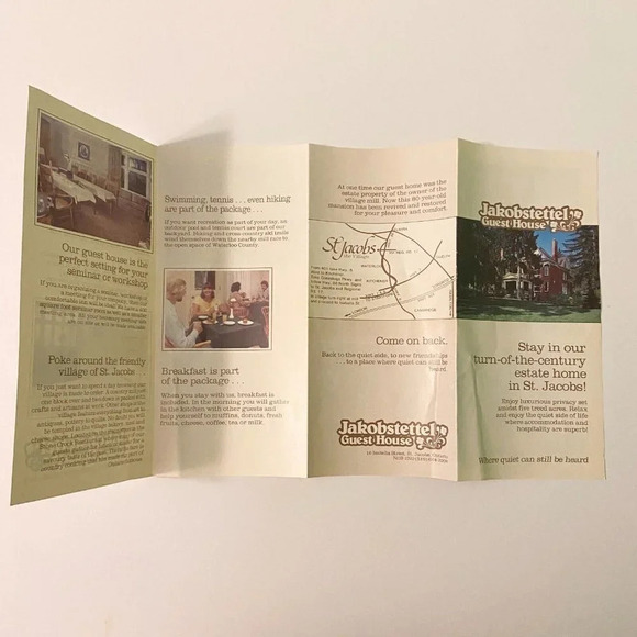 Vintage Lot of 6 Ontario Brochures Canada CN Marine Pioneer Village St Jacobs - Picture 6 of 16